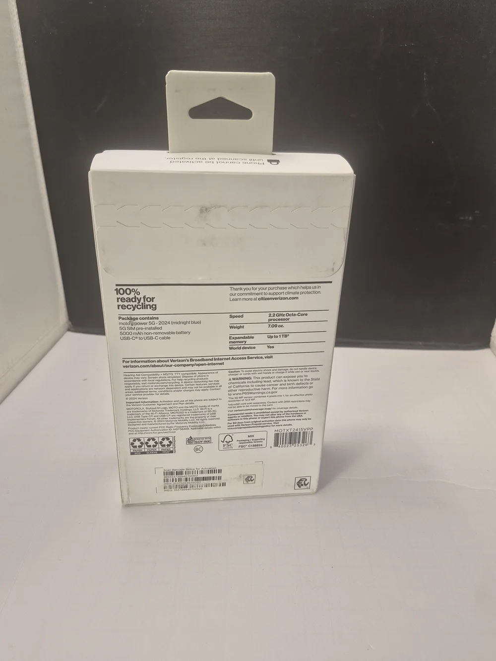 Moto G Power 5G (Verizon) - Pre Paid